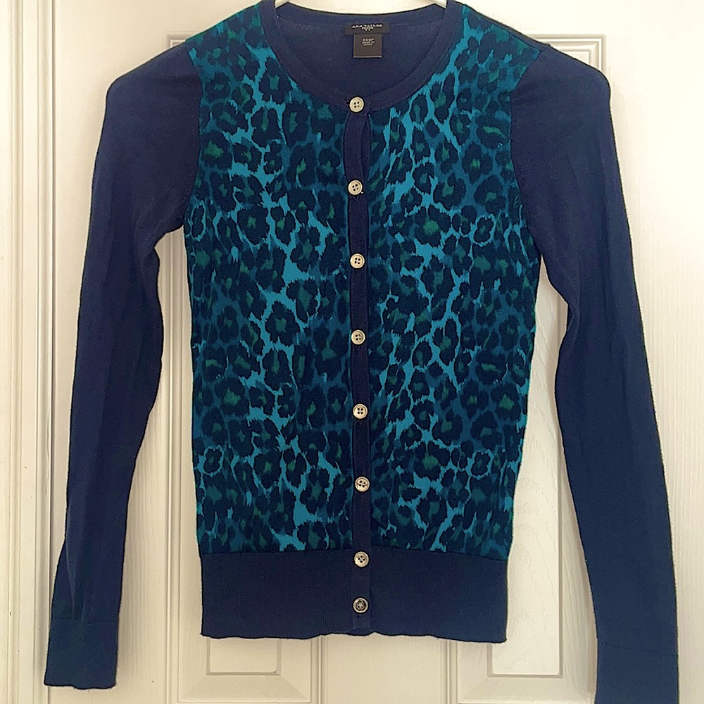 Ann Taylor Petite cardigan, size XXSP